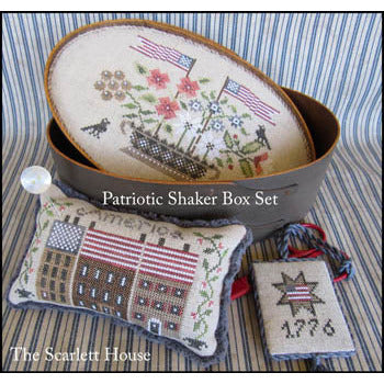 Patriotic Shaker Box Set Pattern