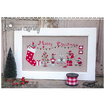 Christmas Mice Pattern