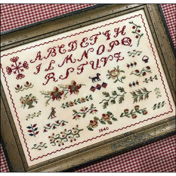Black Dog Sampler Pattern
