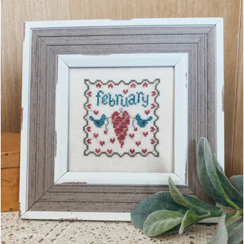 February Squared Pattern