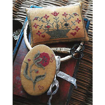 Summer Pomegranate Needle Book and Pinkeep Pattern