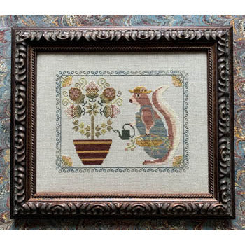 Spring Squirrel Pattern