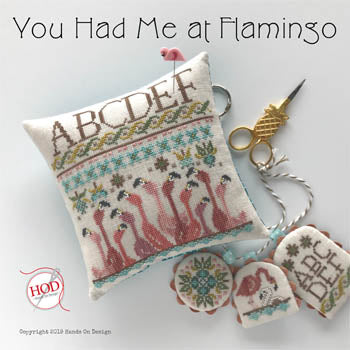 You Had Me At Flamingo Pattern