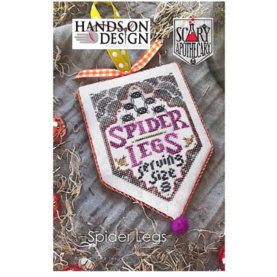 Spider Legs Scary Apothecary Pattern