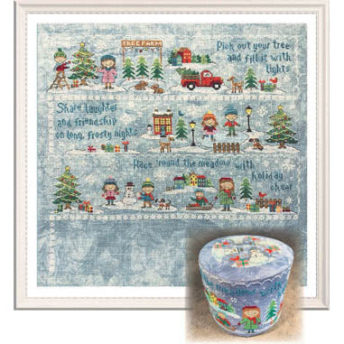 Christmas Village - 3 (Race Roound The Meadow) Pattern