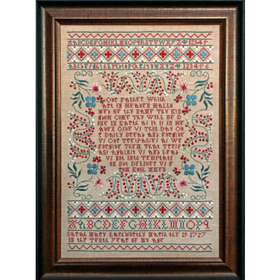 Sarah Mary Larkworthy 1727 Pattern