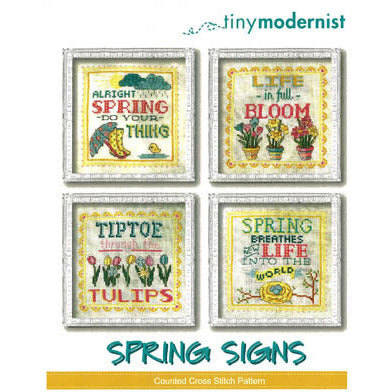 Spring Signs Pattern