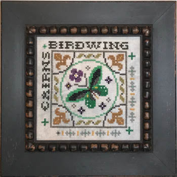 Tiny Tile - Cairns Birdwing Pattern