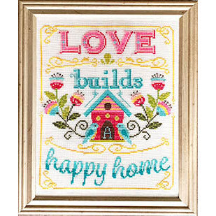 Love Builds A Happy Home Pattern