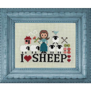 I Love Sheep Pattern
