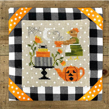 Hens Halloween Tea Pattern