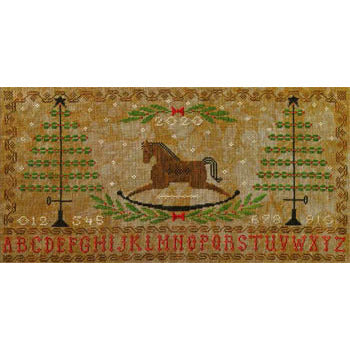 Rocking Horse Holiday Sampler Pattern