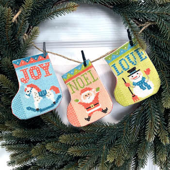Gift Stocking Bunting Pattern