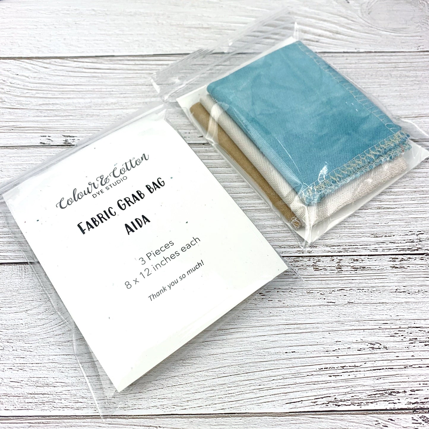 Mystery Grab Bag Hand Dyed Fabric Fat Eighth Yards 13 x 17 inches