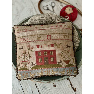 Rose Cottage Sampler Pinkeep Pattern