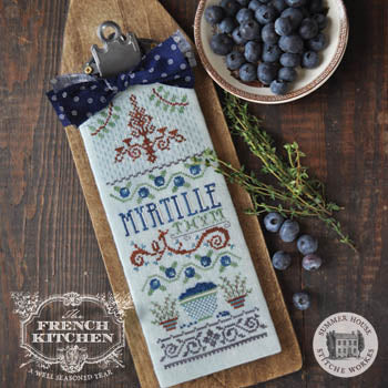 Myrtille Et Thym Blueberry & Thyme Pattern