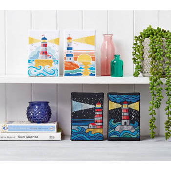 Seashore Lighthouses Pattern