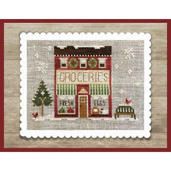 Hometown Holiday Grocery Store Pattern