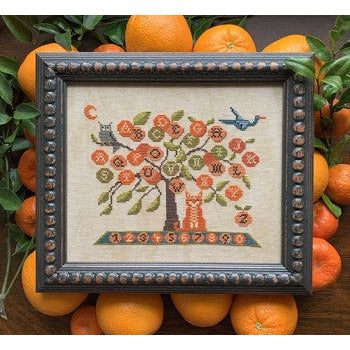 Orange Tree Sampler Pattern