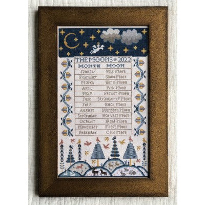 Moons Of 2022 Pattern