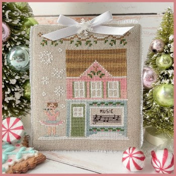 Nutcracker Village 7 - Mirliton's Music Store Pattern