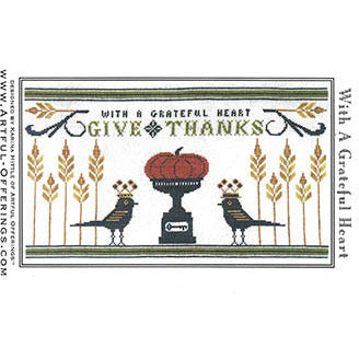 With A Grateful Heart Pattern