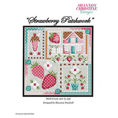 Strawberry Patchwork Pattern