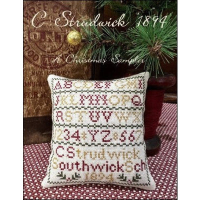 Christmas Sampler C Strudurick 1894 Pattern