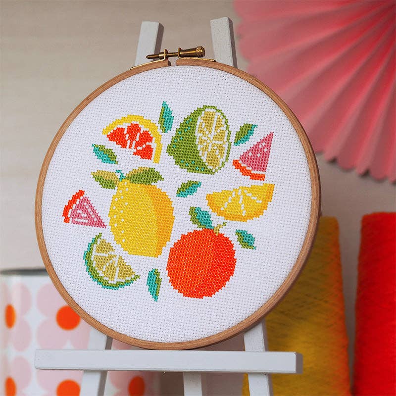 All the Zest Cross Stitch Kit