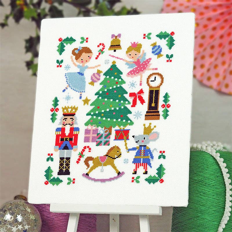 Lucky Nutcracker Christmas Cross Stitch Kit