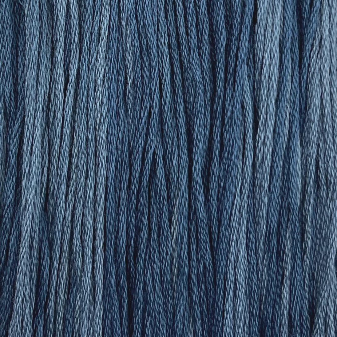 Smokey Blue - Hand Dyed Cross Stitch Fabric