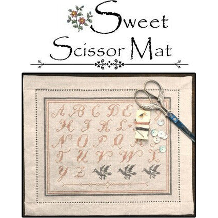 Sweet Scissor Mat Pattern