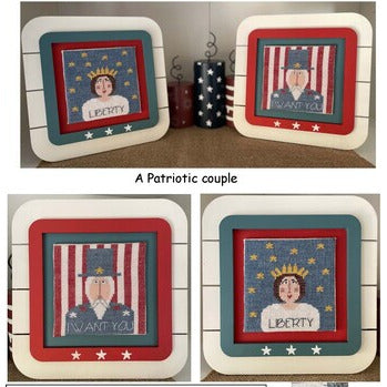A Patriotic Couple Pattern