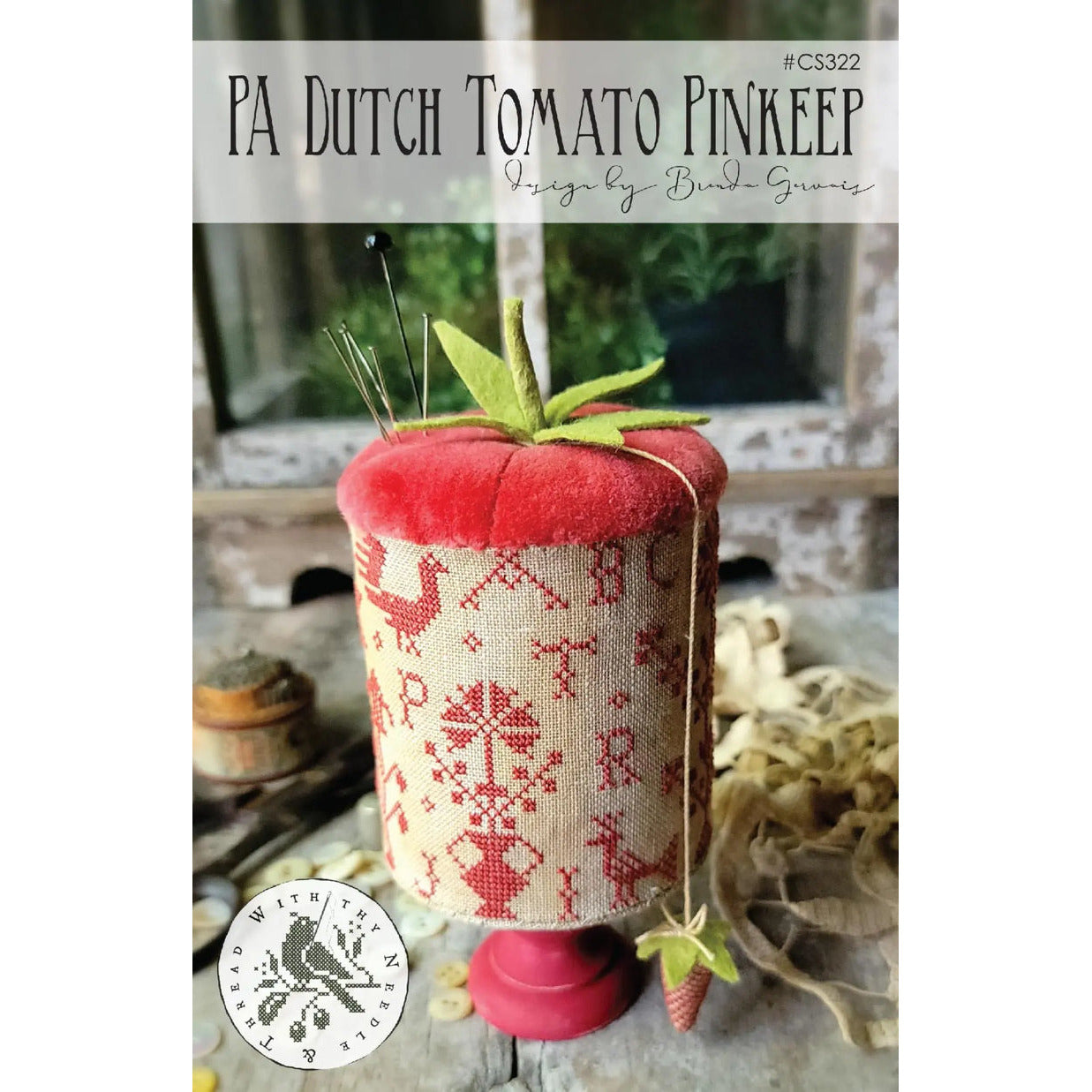 PA Dutch Tomato Pinkeep Pattern