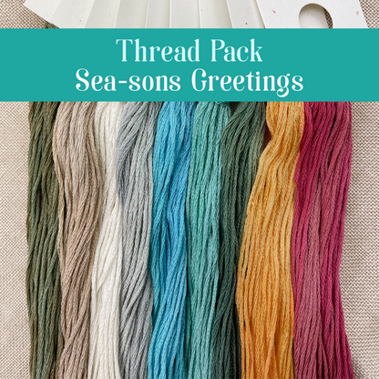 Thread Pack Coastal Holiday by Hands On Design