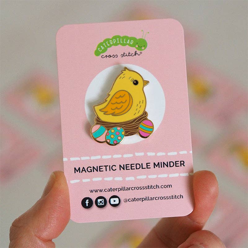 Chick Magnetic Needle Minder – Colour and Cotton