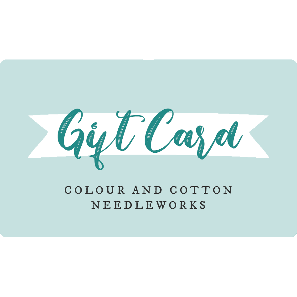 Gift Card Colour and Cotton