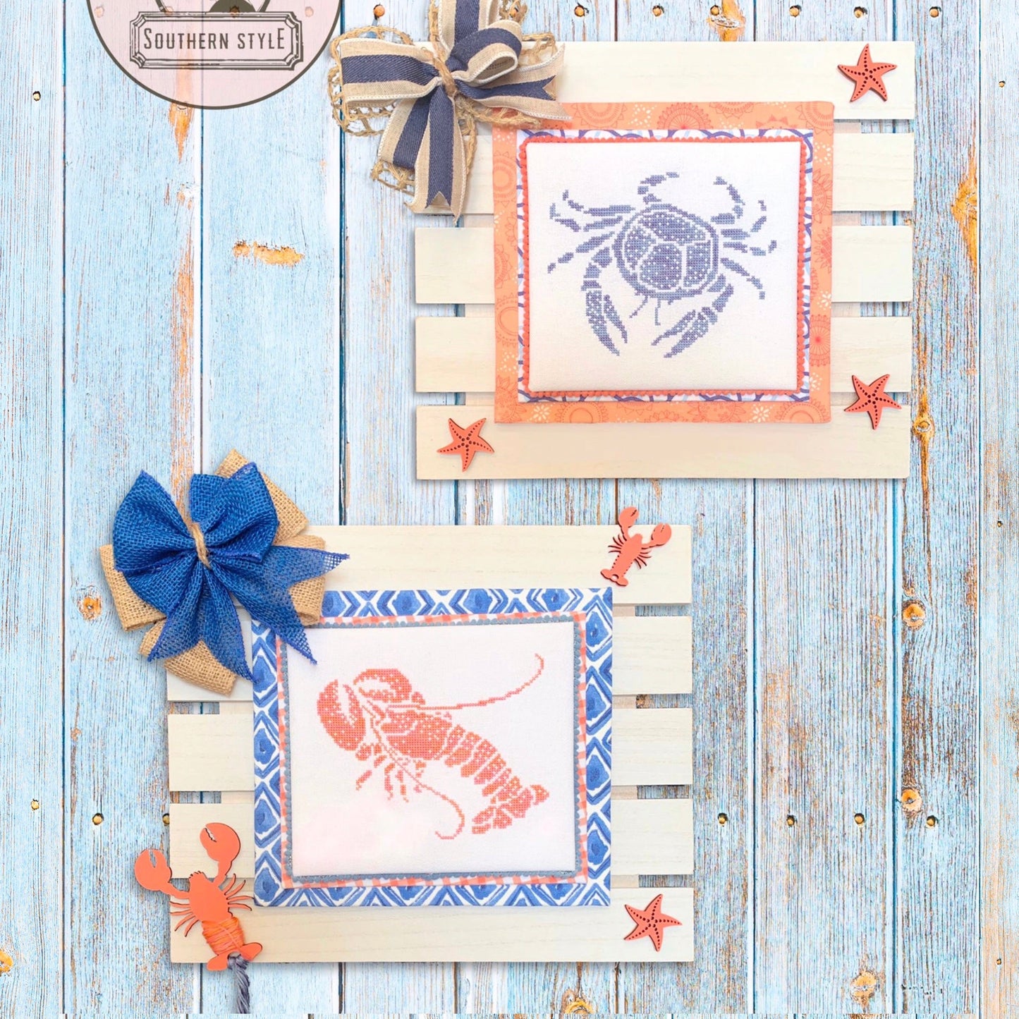 Claws and Lobster Thread Holder Pattern