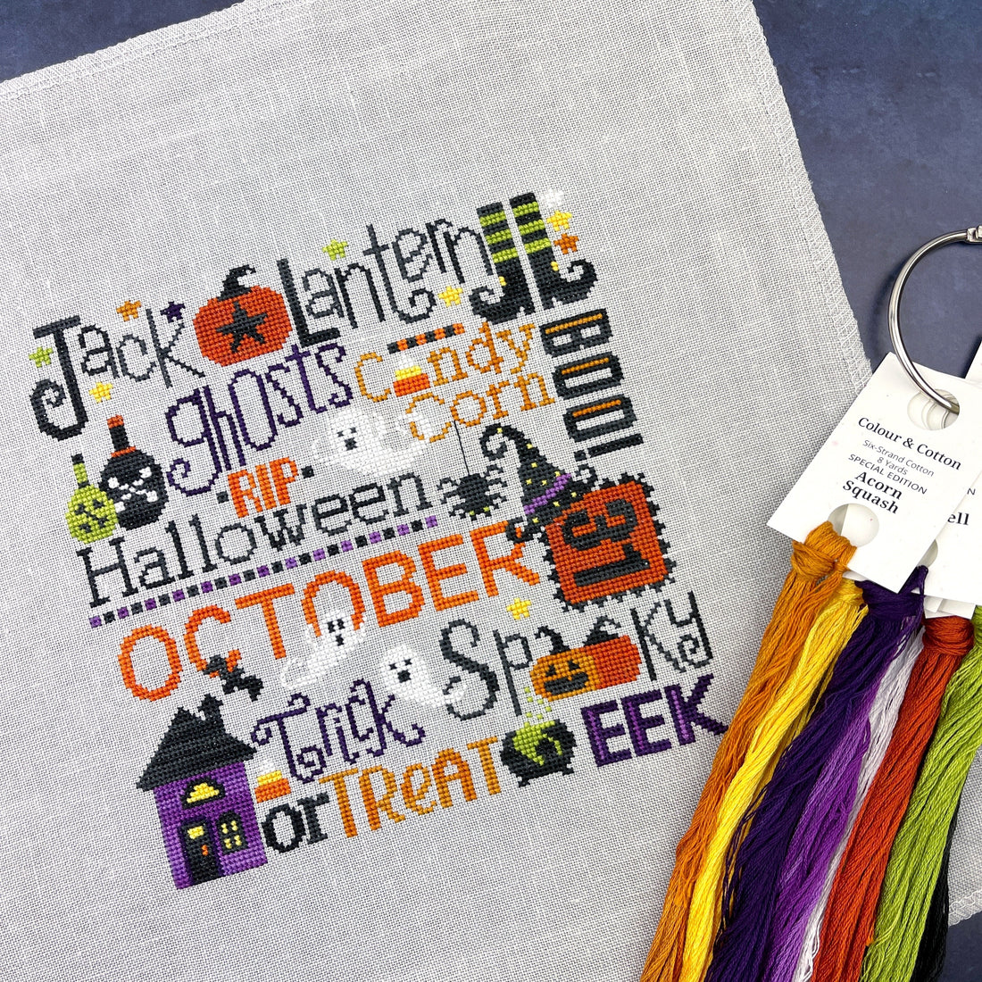 Color Conversion: This Is Halloween by Primrose Cottage Stitches
