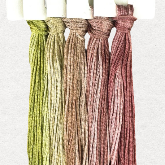 Gradient Thread Set Christmas Village