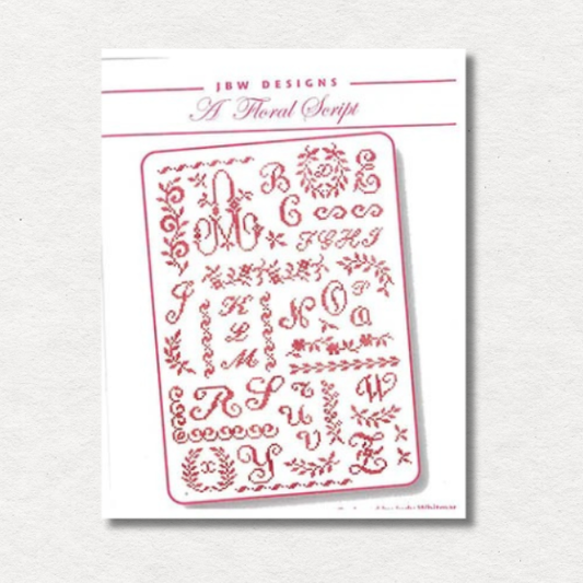 Floral Script Pattern