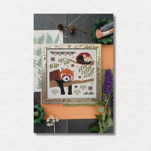 Red Panda Pattern