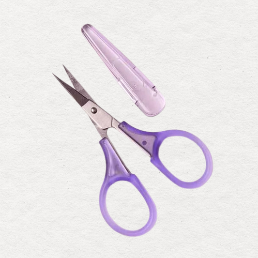 Lavender Violet Cotton Candy 3.75" Embroidery Scissors