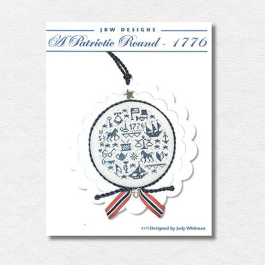 Patriotic Round 1776 Pattern