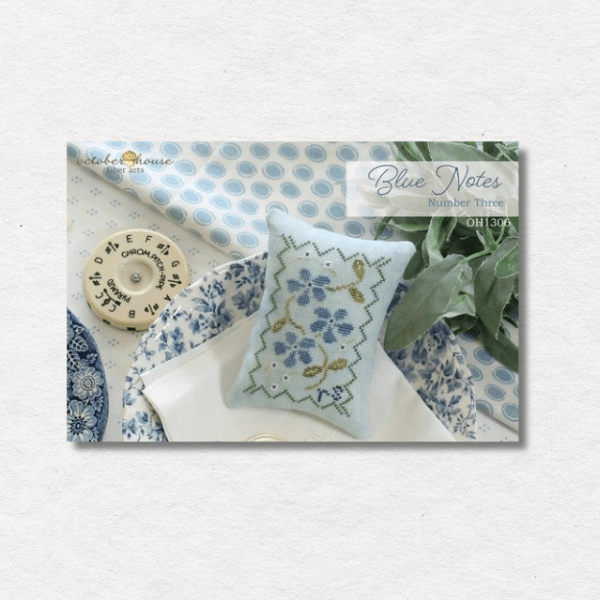 Blue Notes Pattern Blue Notes Three Pattern – Colour and Cotton