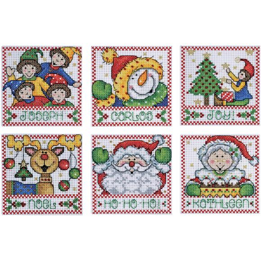 Holiday Tags Cross Stitch Kit