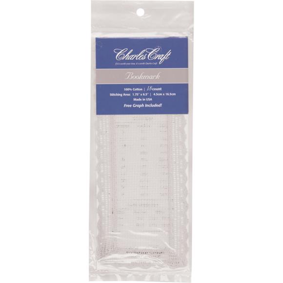 Lace Edged Bookmark 18 ct 3" X 8" With Pattern