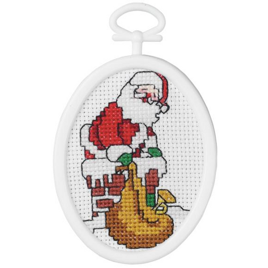 Down the Chimney Mini Cross Stitch Kit