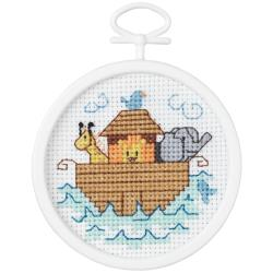 Noah's Ark Mini Cross Stitch Kit