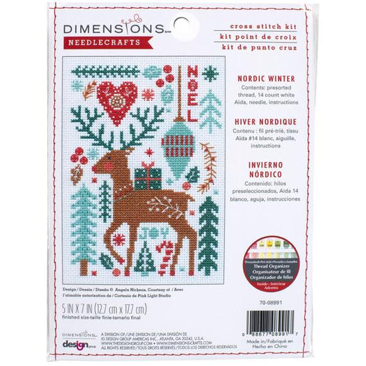Nordic Winter Cross Stitch Kit